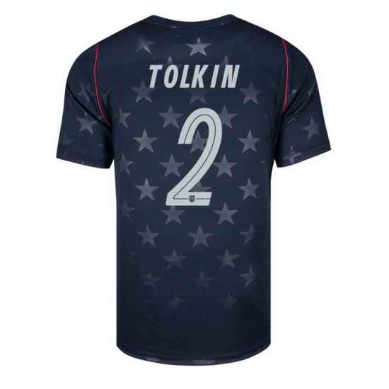 USA 2026 FIFA World Cup Soccer Star Stadium Jersey Set ( Have Shorts ) John Tolkin #2